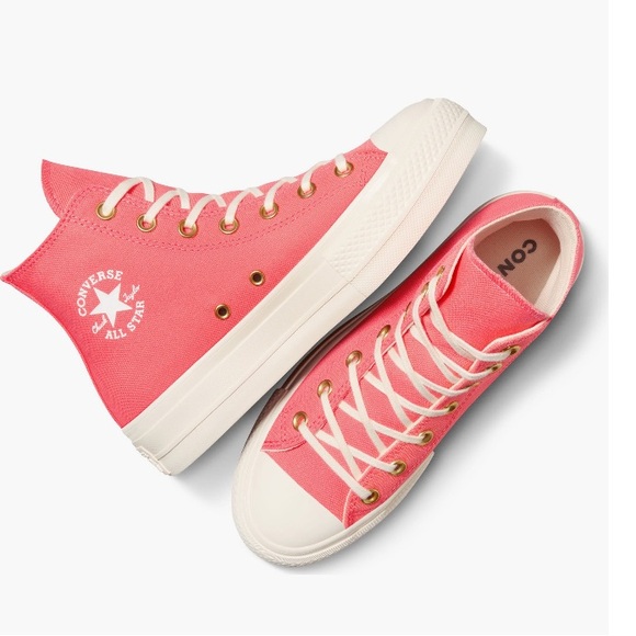 NIB Converse Chuck Taylor All Star Lift Platform High Top Sneakers, Women’s 7.5 - Picture 1 of 12